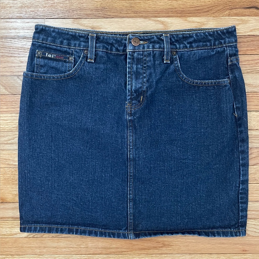 Vintage LEI Denim Mini Skirt